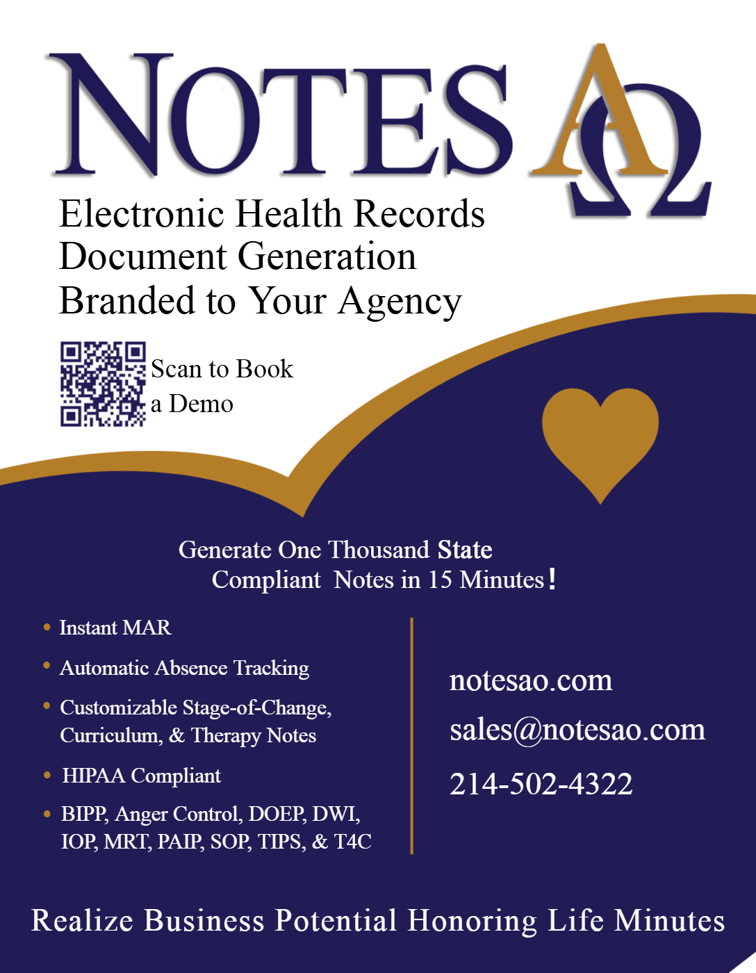 NotesAO Flyer